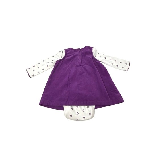 Baby Girl's 2 Piece Jumper and Body Suit Outfit, Leggings, & Shirt - Size 0-3 M - Picture 3 of 9